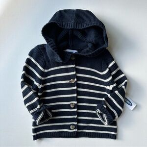 NWT! Old Navy Baby Stripe Cardigan Sweater